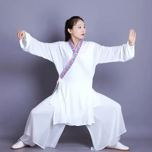 新款太极太极拳比赛服练功服汉表演服男女款舞剑太极服