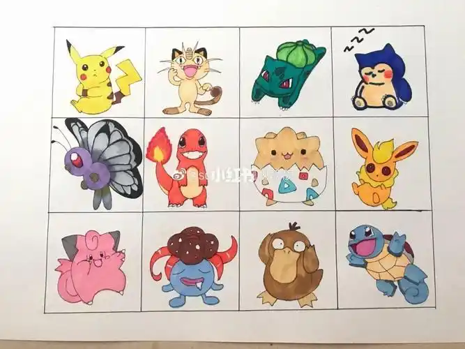 神奇宝贝简笔画我的世界