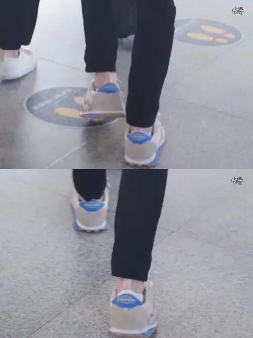 魏大勋的脚踝也很仙品还绑了红绳