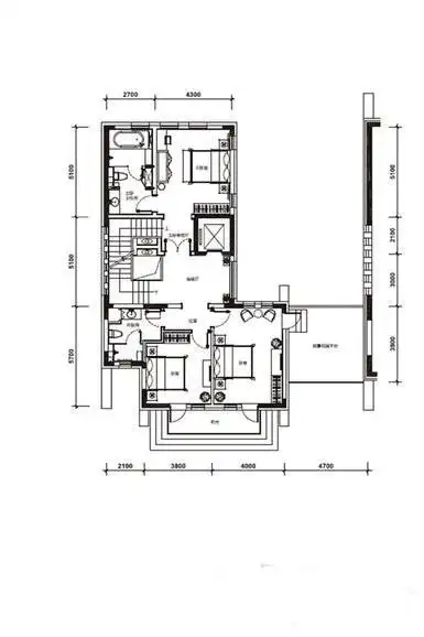 奢华 户型图图片来自北京紫禁尚品国际装饰kangshuai在北京九章别墅的