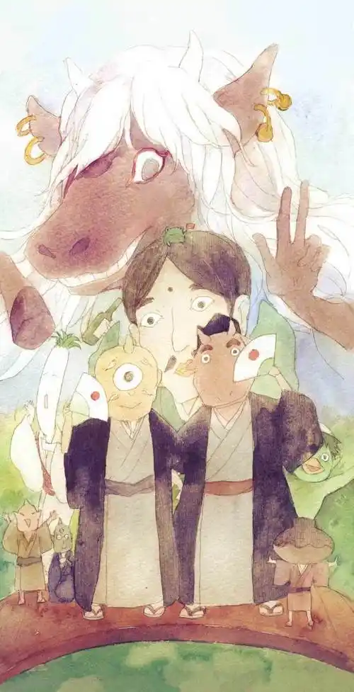 夏目友人帐中的妖怪们_tree-skirt