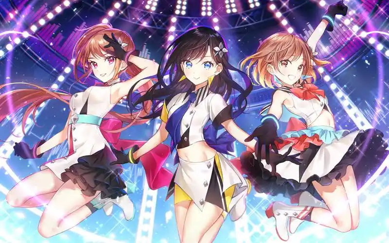 插画美女二次元电脑桌面壁纸_卡通动漫_壁纸下载_美桌网