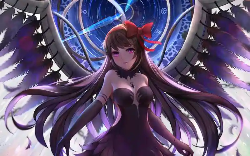 魔法少女小圆晓美焰动漫桌面壁纸,萌娘资源站