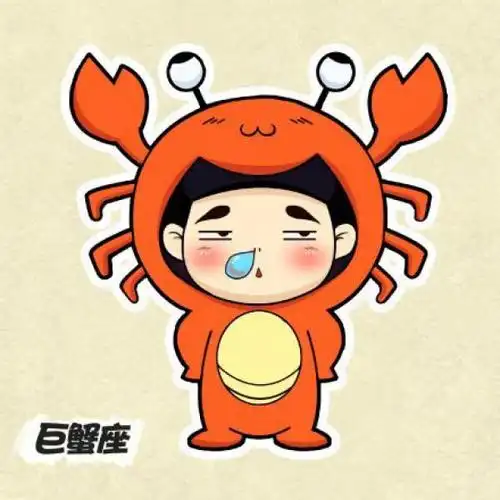 grace姐姐挂着鼻泡的巨蟹座头像