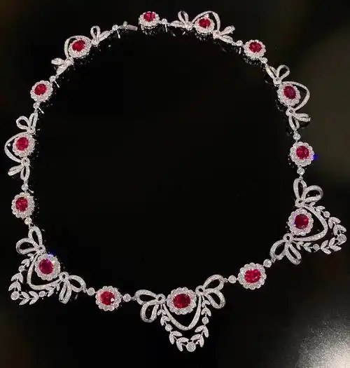 红宝石项链