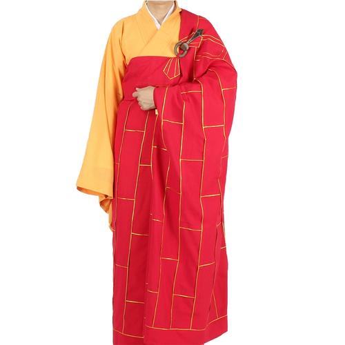 相牌僧服祖衣和尚服二十五条衣七衣九衣红色袈裟夏季佛衣僧衣法衣