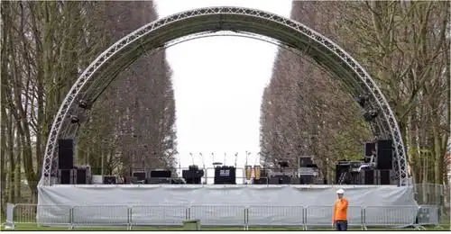 20x1x10m 半圆形活动舞台架