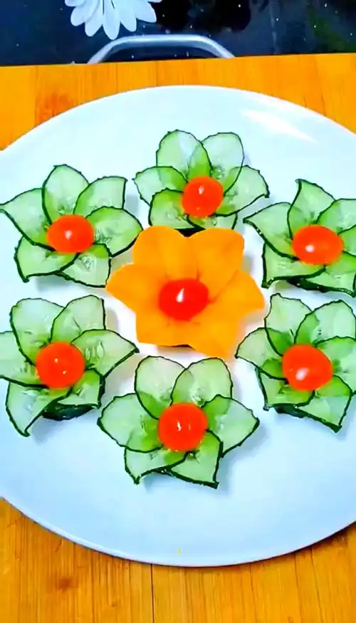 🥒🍇 黄瓜与葡萄的创意拼盘