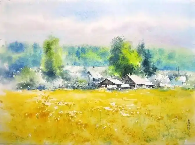 令人最是迷恋的水彩大自然风景画! - 元艺考