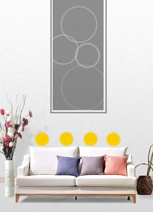 灰色简约时尚现代家具海报背景免抠素材免费下载_觅元素51yuansu.com