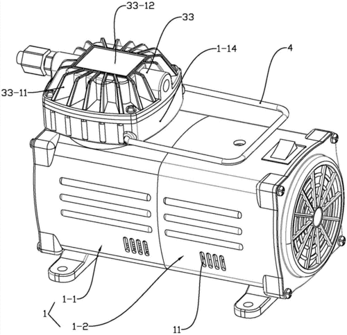 静音电动气泵的制作方法