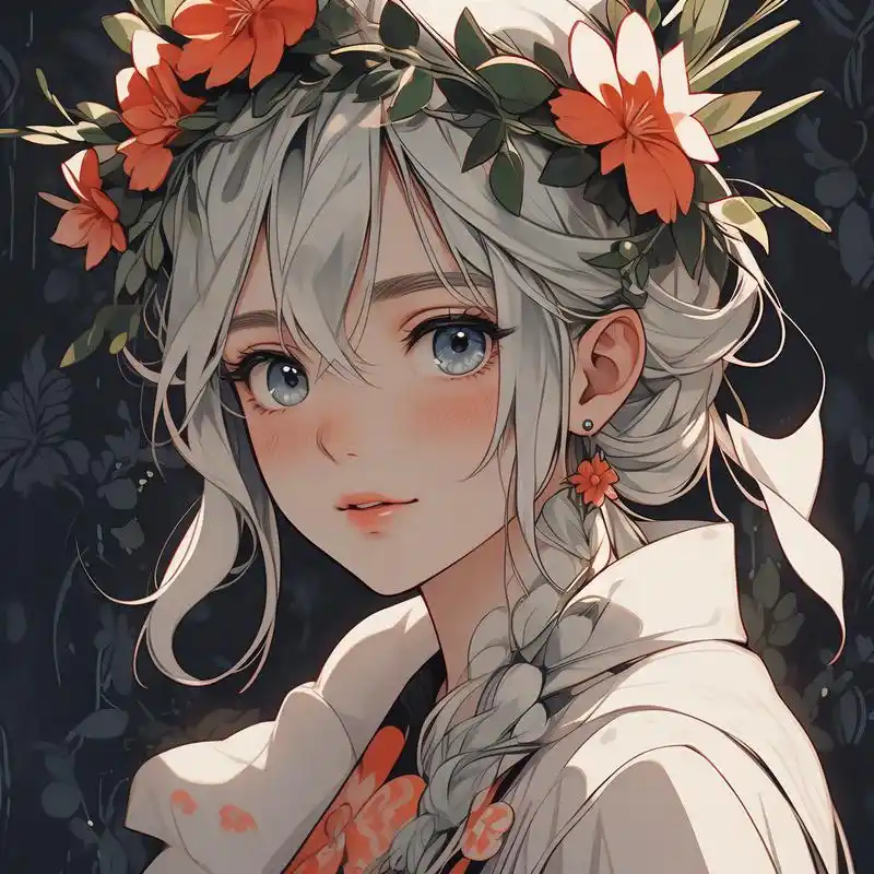 动漫女孩头像,可爱又迷人的反派角色94