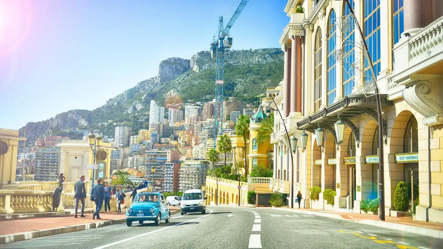 国外城市街道风景图片桌面壁纸