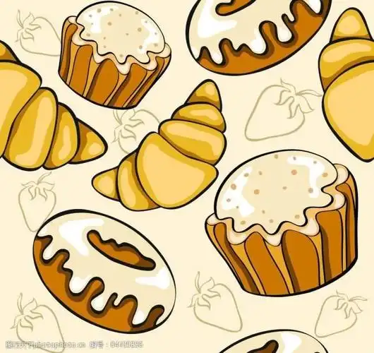 面包的画法简笔画 面包的画法简笔画图片