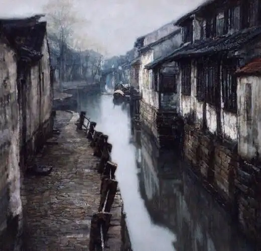 江南水乡是一幅油画,一首诗,一曲歌,只有当人们行走在那铺满青石的