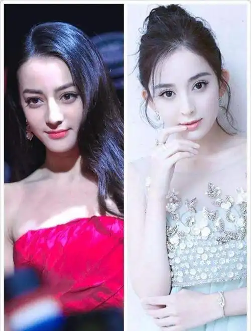 迪丽热巴同框古力娜扎同框比美,网友: 有没整容一看便知!