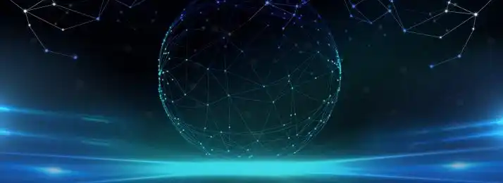 数据 线条 商务 点线 商务背景 科技感 渐变 地球, 蓝色科技线条背景