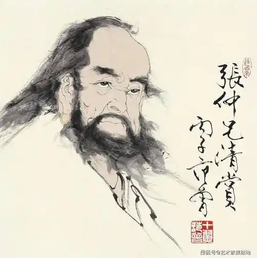 范曾先生的国画艺术:经典百幅作品赏析_绘画_传统_人物画