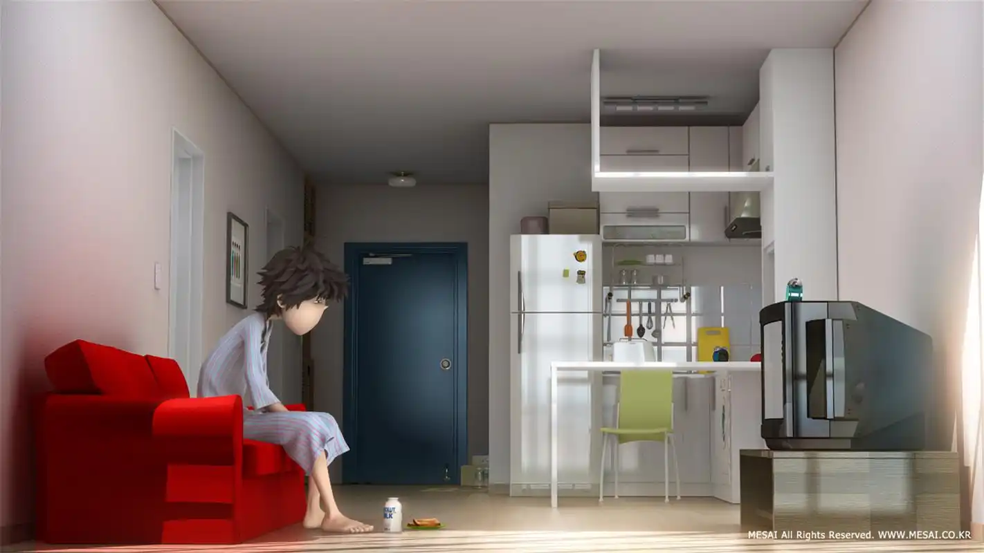 个性创意3d宅男全套图片桌面壁纸高清下载第一辑