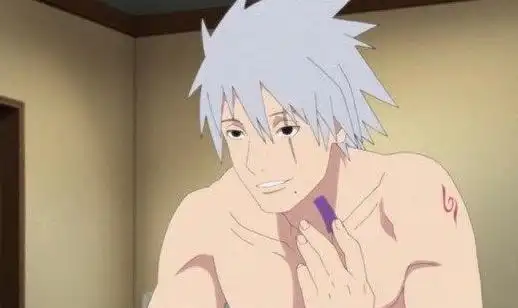 火影里卡卡西最经典的截图自然就是他摘下面罩的那一刻了