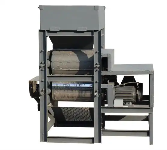 2:本机对辊采用硬质锰钢,使用寿命长,效率高.