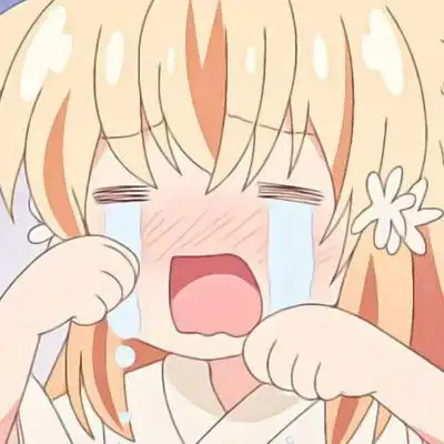 qq动漫头像可爱萌动漫女绝不放开相互牵的手