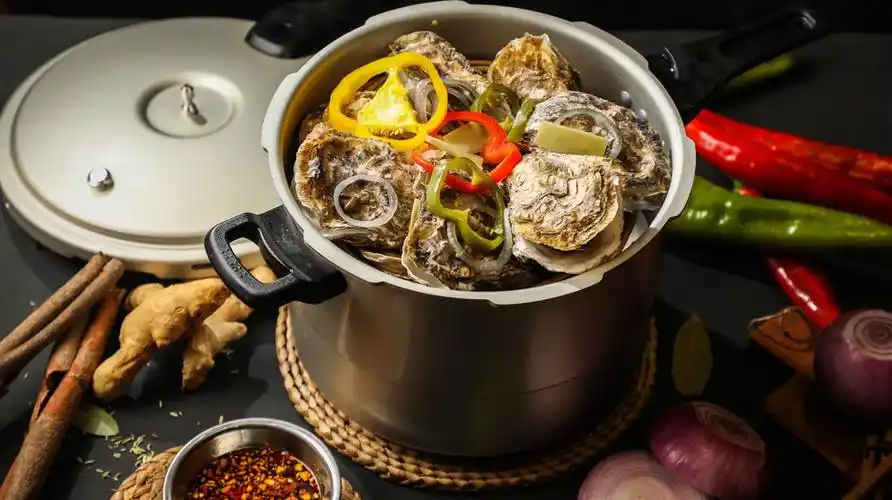 蚝友记高压锅生蚝中冶店