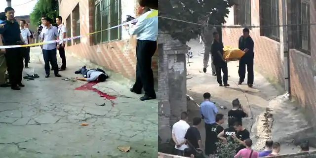 实拍周克华被击毙地点现场画面