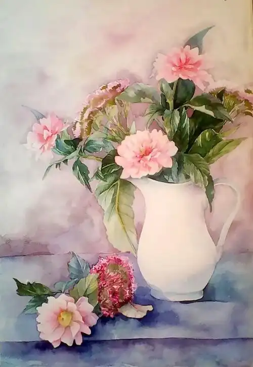 水彩静物-堆糖,美好生活研究所