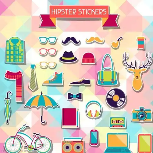 童趣生活用品剪贴画矢量素材