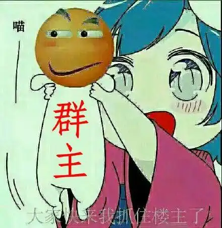 群主(大家快看我抓住群主了)_群主_抓住_大家表情