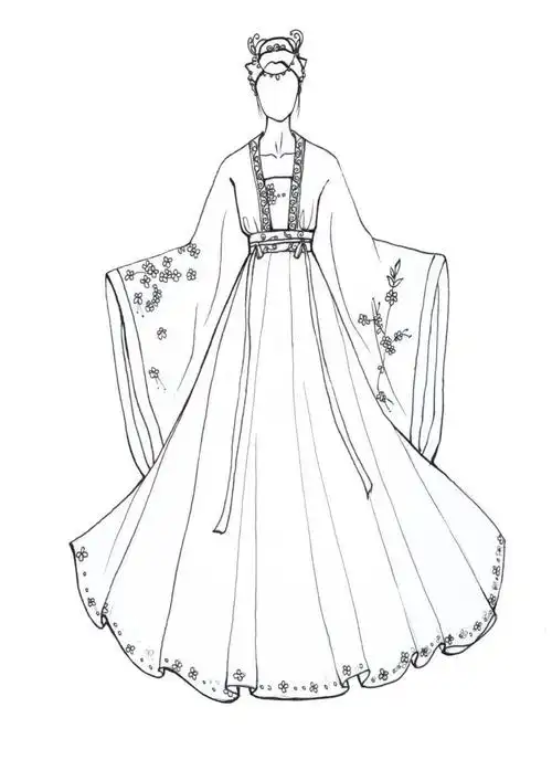 零基础做汉服 | 超详细中衣纸样画法来源 | doublewe手作 作者:double