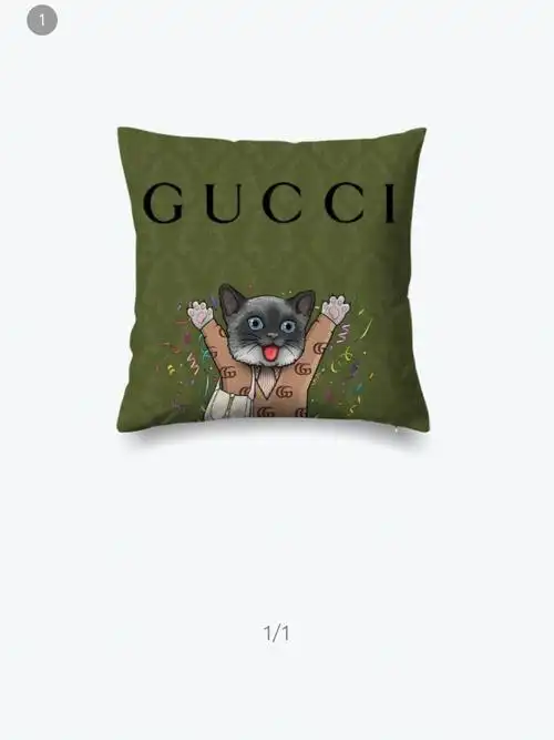 gucci的定制抱枕真香定律哈哈哈