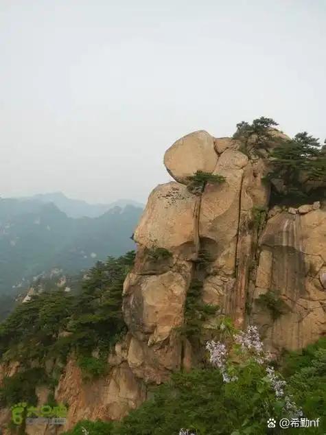 来到长白山风景区今天参观卧虎峰景观,卧虎峰这里海拔2660米,从天池至