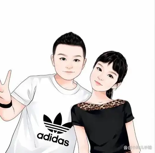 情侣头像真人一人一半头像图片2023最火爆免费