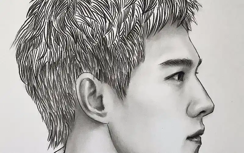 这两天第二次画杨洋了比上次稍微像一点了