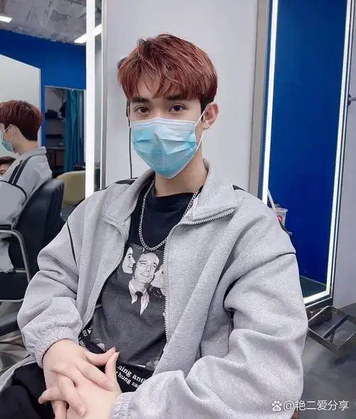 精致高级感韩式发型91男士服帖烫气垫烫