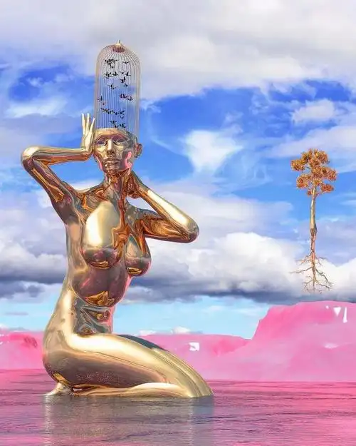 巨大沉默物体迷恋者身体被允许进入的女型巨人