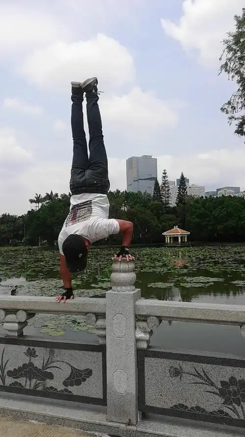 健身运动#单手飞机撑与倒立撑