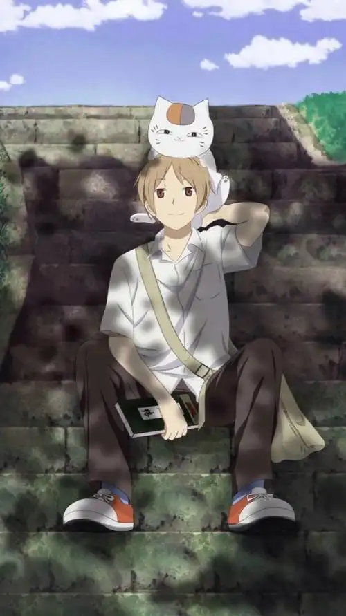 角色夏目贵志斑猫咪动漫夏目友