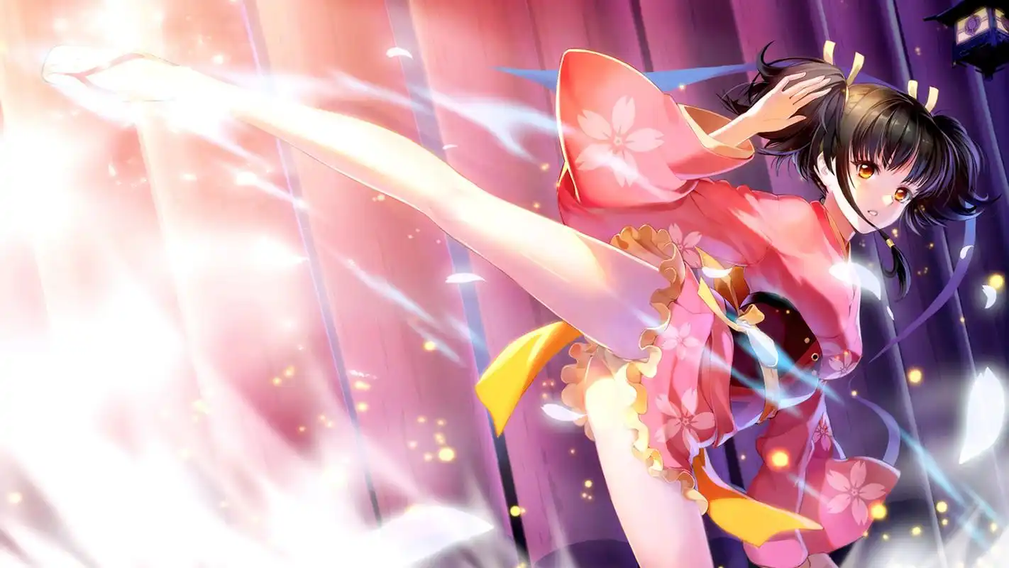 精选日漫卡通美女精美高清桌面壁纸