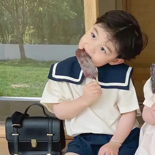 可爱丸子妹和可爱q宝的组合头像第一弹