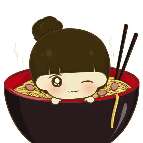 情侣头像吃货拉面