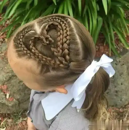 婴儿个性发型女_发型图片