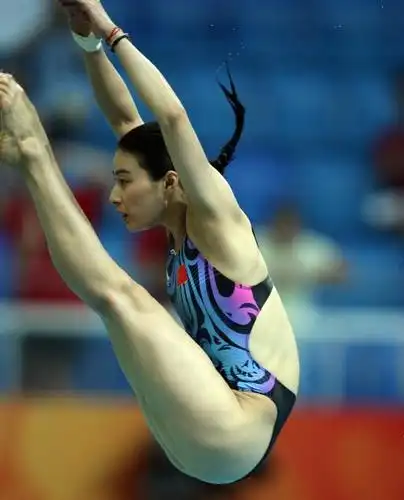 中国奥运金牌录:第105,147金-郭晶晶(2004年 2008年 跳水)