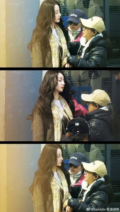 迪丽热巴腿环##愚人节站姐团建##迪丽热巴宣传中国广电##迪丽热巴