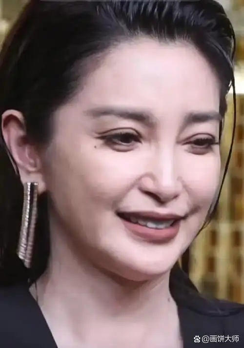 51岁李冰冰无美颜无滤镜生图状态,这是医美过度了吗,老年感怎么一下子