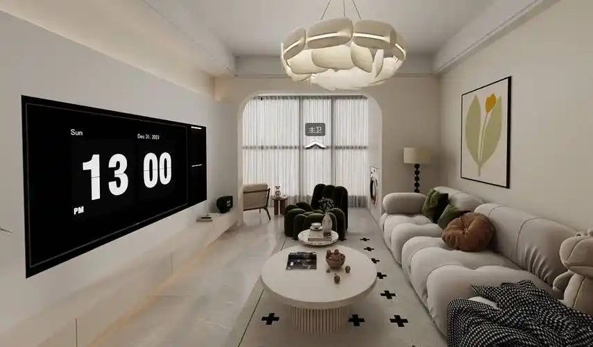 临沂百纳易筑装饰圣蒙左岸130平法式风效果图