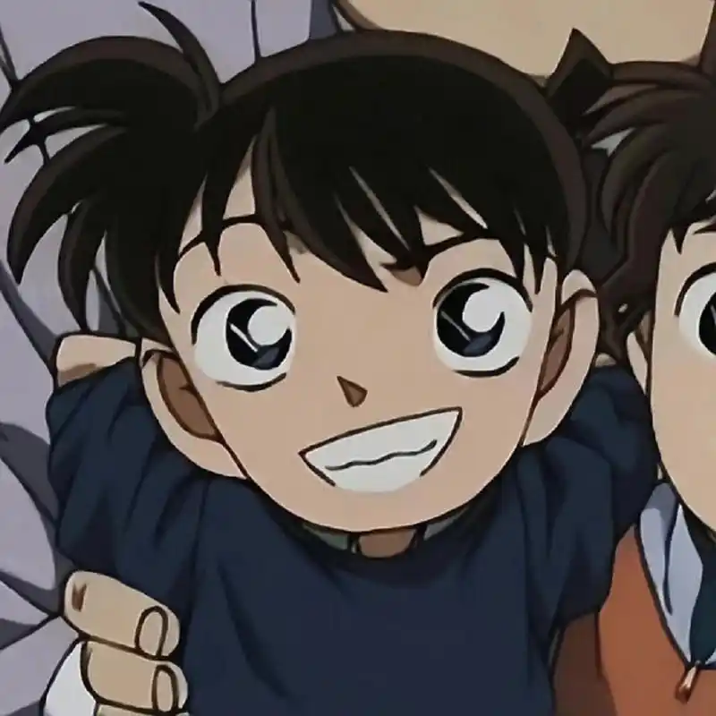 一小兰363436373039情侣头像 676767 #名侦探柯南