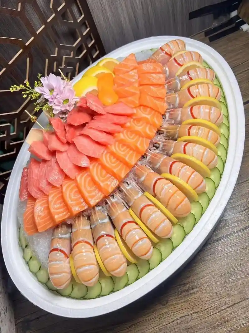 高端定制刺身拼盘.#刺身美食 #高端私人订制 #刺身外卖 # - 抖音